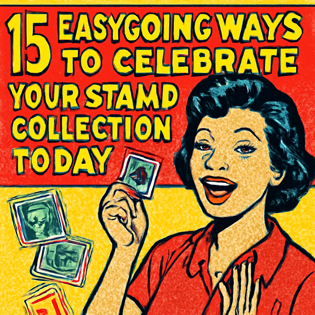 15 Easygoing Ways to Celebrate Your Stamp Collection Today
