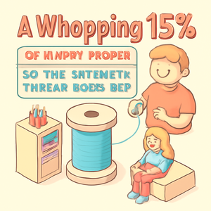 A Whopping 15% of Happy People Do This With Their Thread Every Day