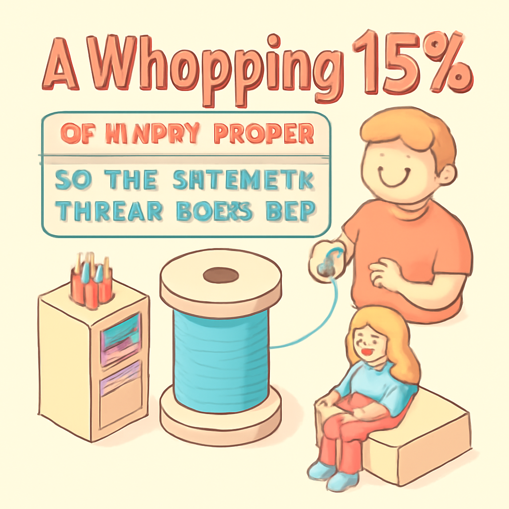 A Whopping 15% of Happy People Do This With Their Thread Every Day