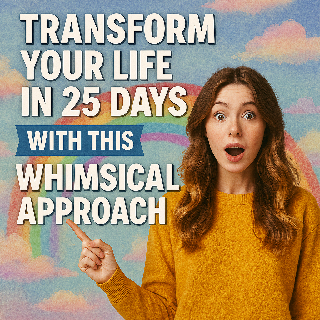 Transform Your Life in 25 Days With This Whimsical Approach